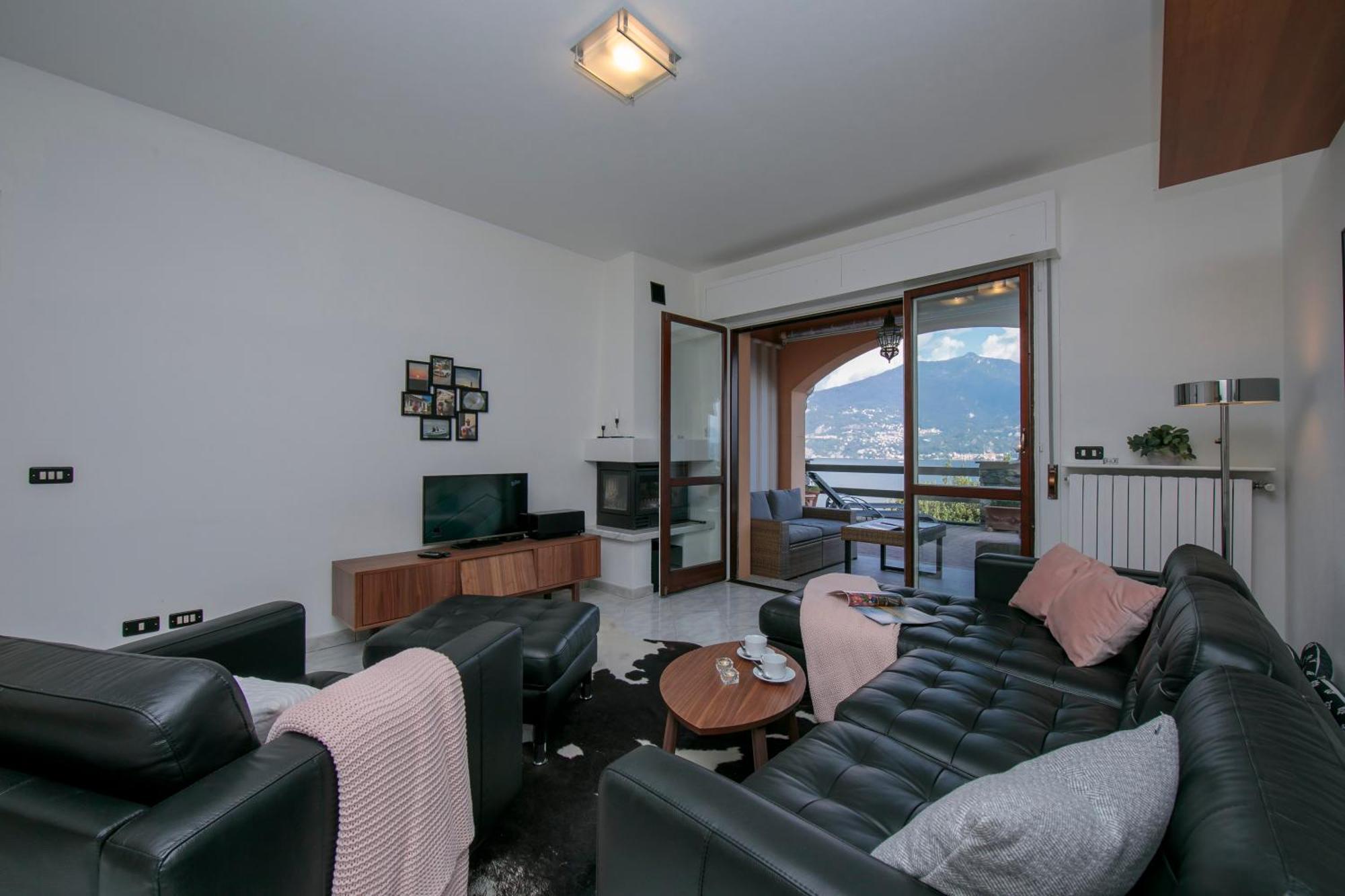 Sonenga Panoramic Terrace Menaggio Exterior foto