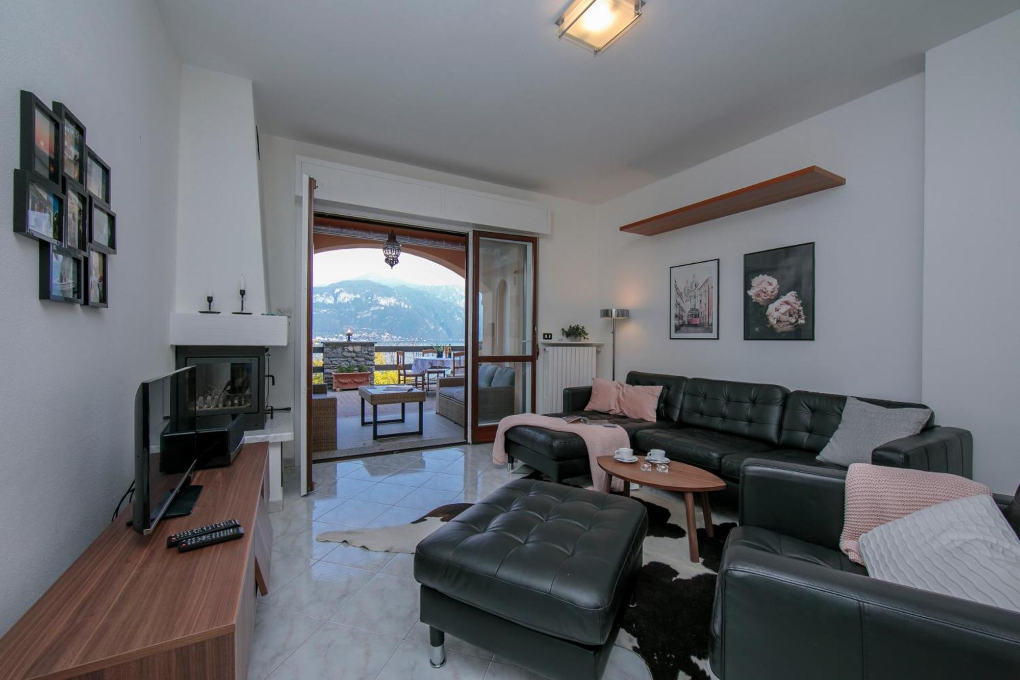 Sonenga Panoramic Terrace Menaggio Exterior foto